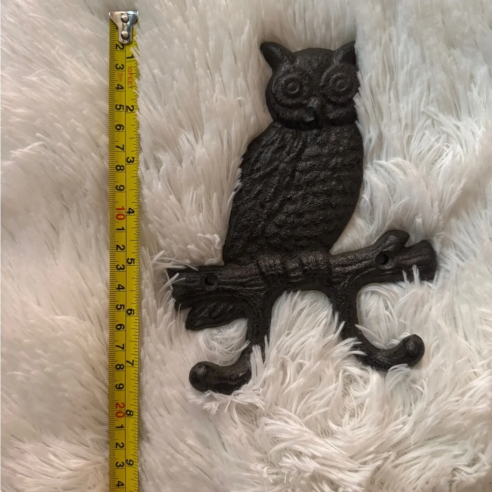 Iron Owl Wall Hook